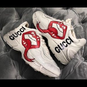 Gucci Rhython leather sneaker (Mouth)